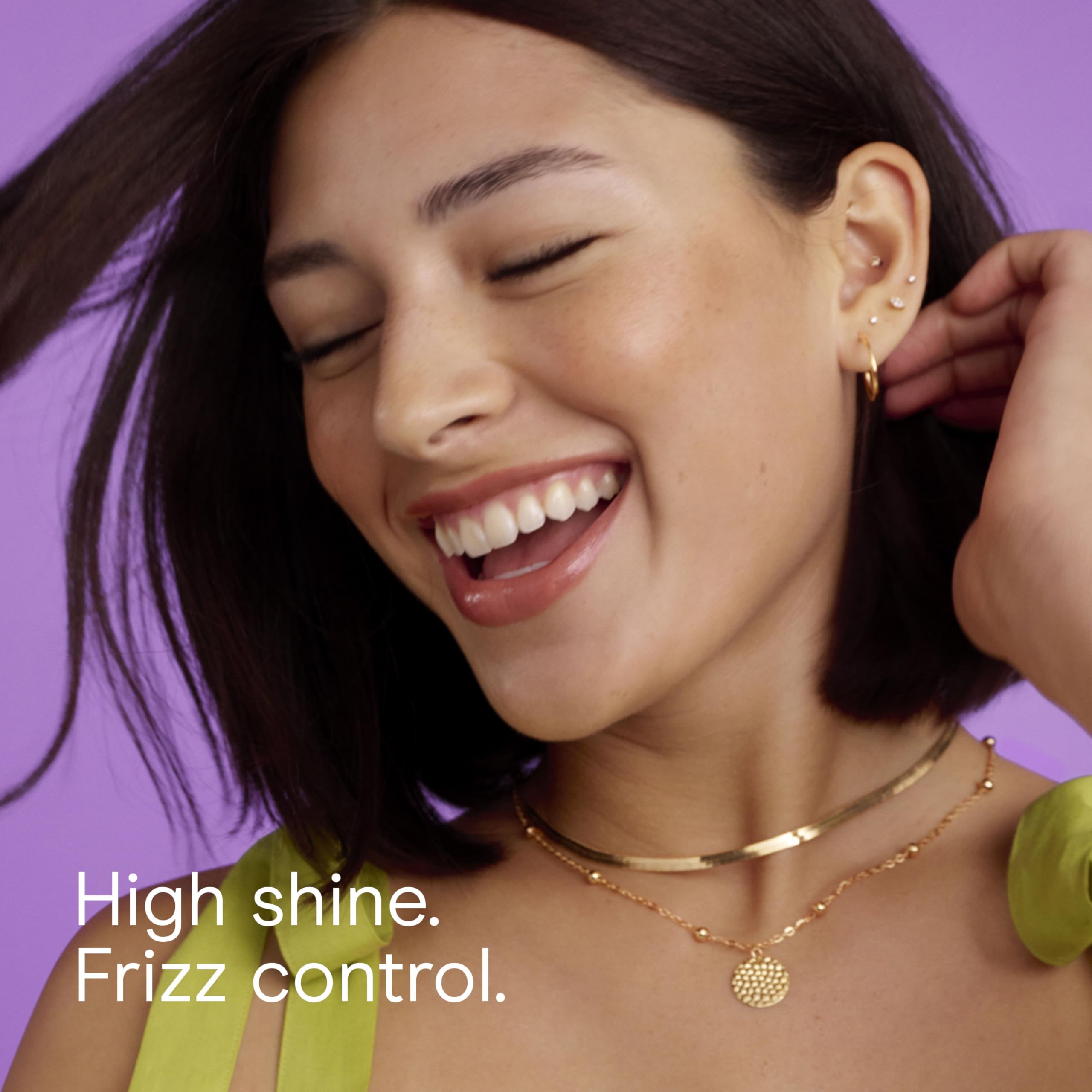 Conair Radiance Boost dusty rose color adds stylish detail.