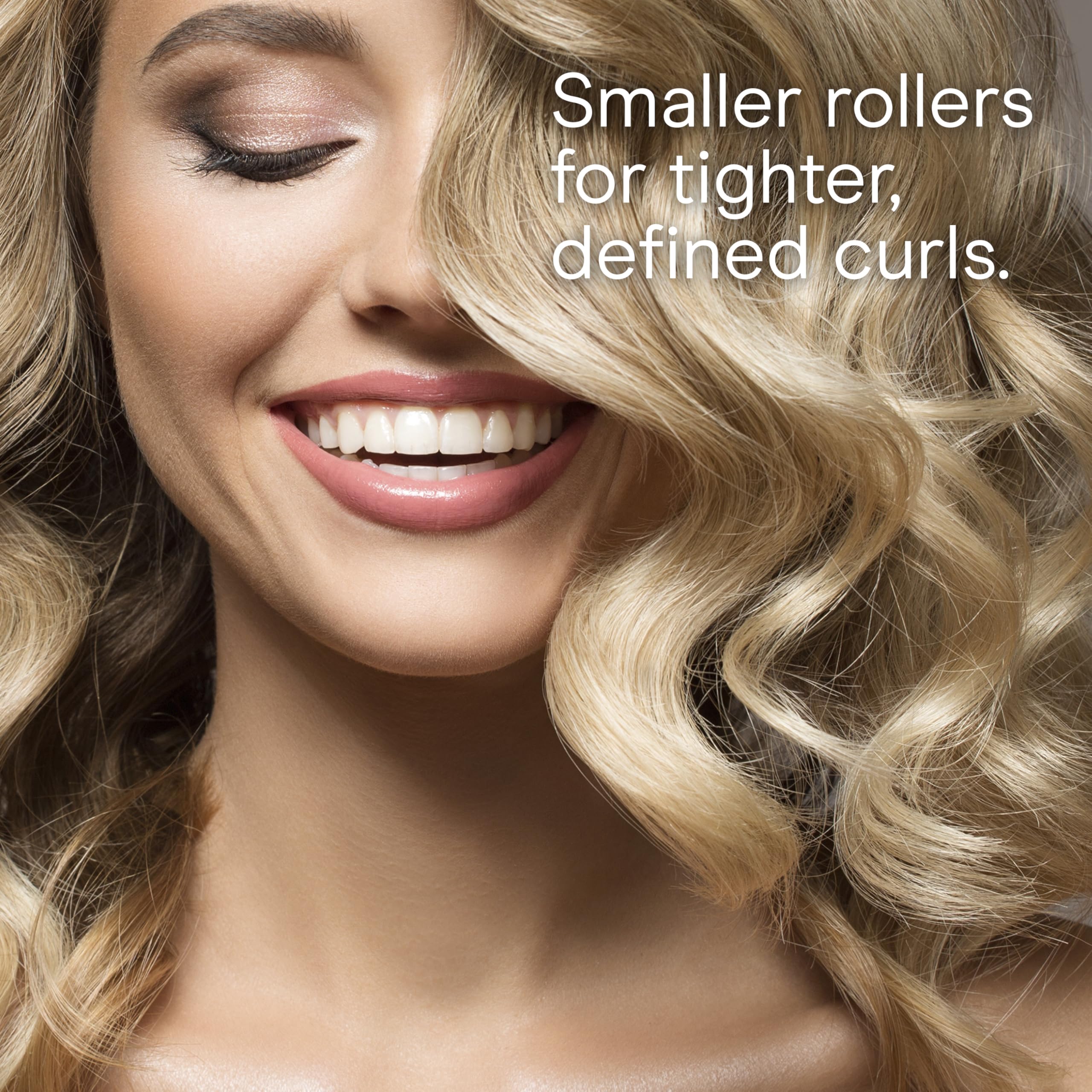 Conair rollers create body, volume, and waves for everyday looks.