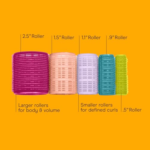 Conair rollers with no pins or clips for quick, mess-free styling.