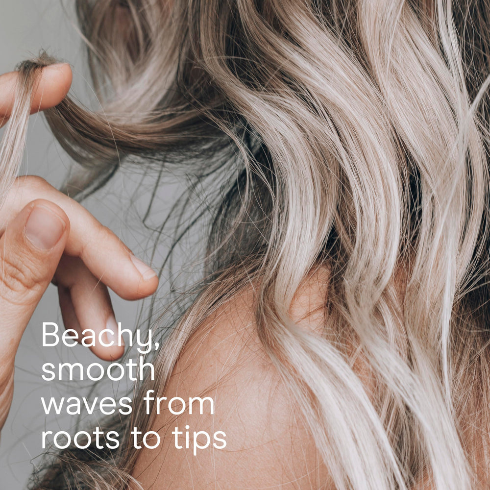 Rose-gold and white design for a stylish look.