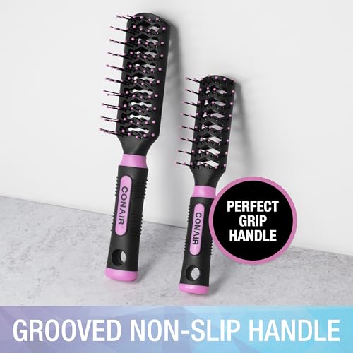 Conair Salon Results ball tipped bristles glide through hair