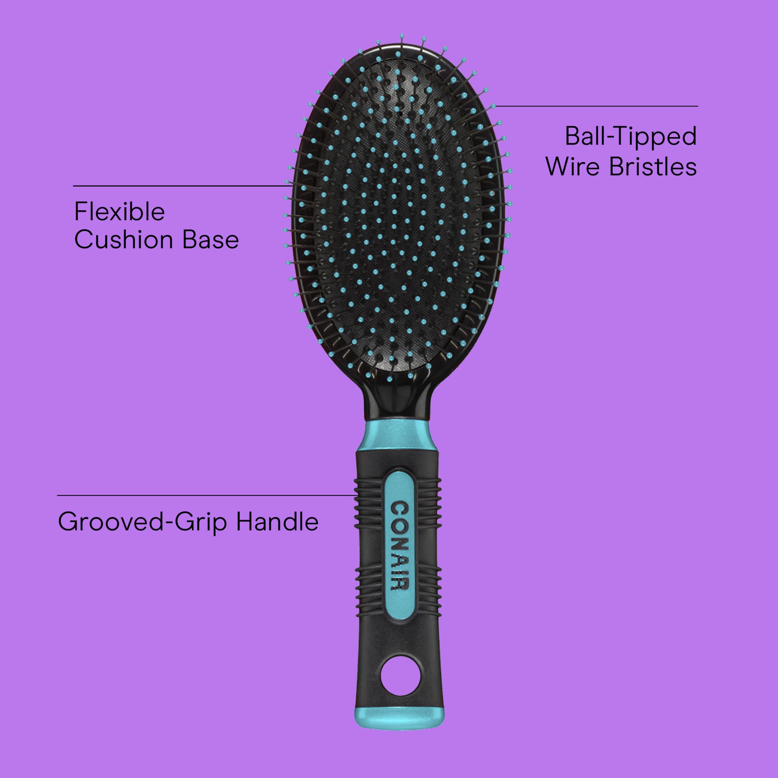 Conair Salon Results Cushion-base brush for smooth brushing