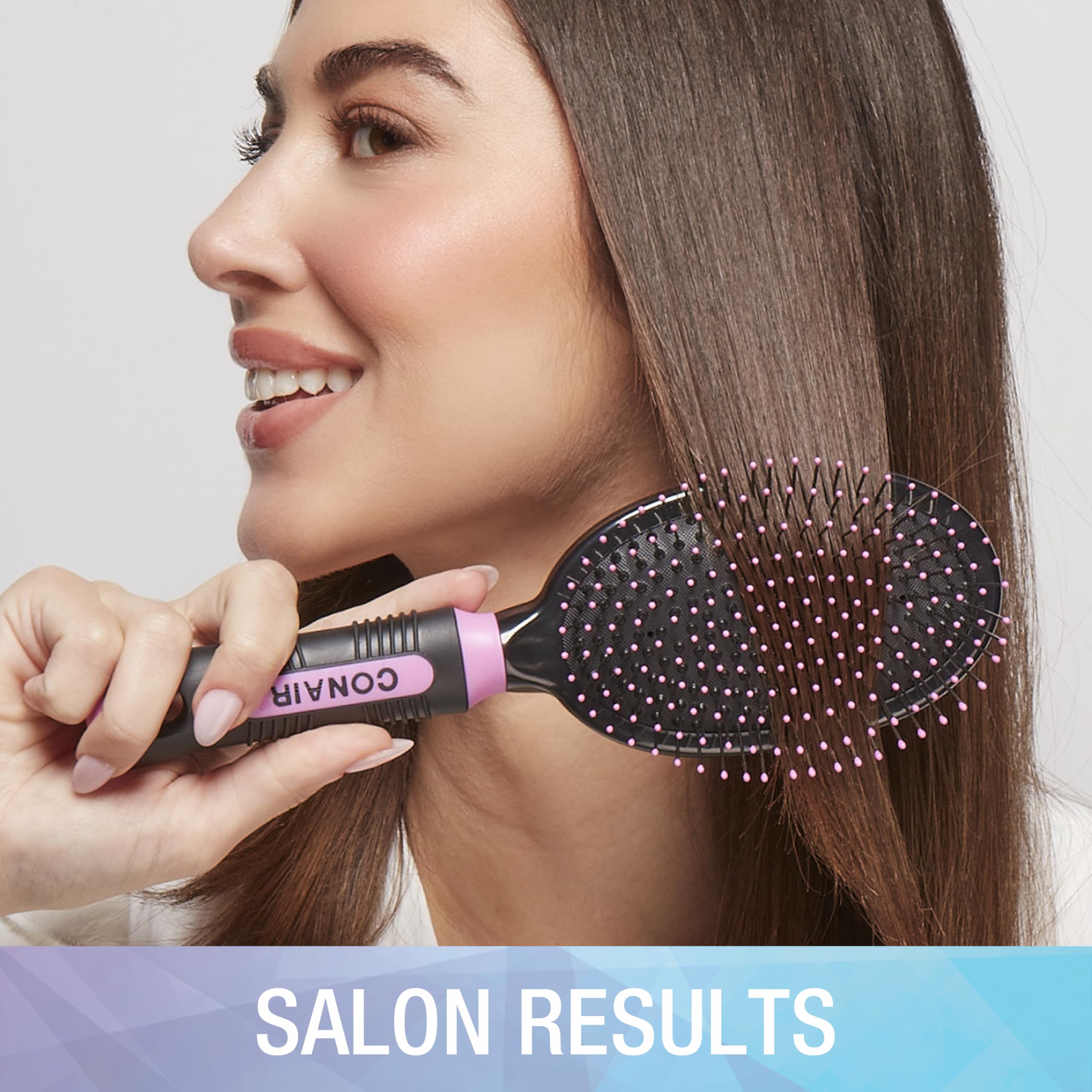 Conair Salon Results Hairbrush product image highlighting professional salon-style performance at home.