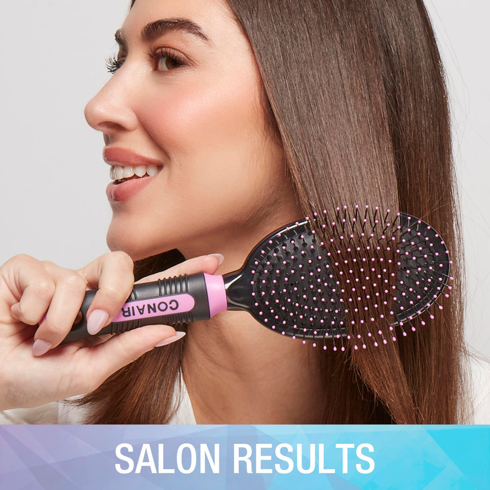 Conair Salon Results Hairbrush product image highlighting professional salon-style performance at home.