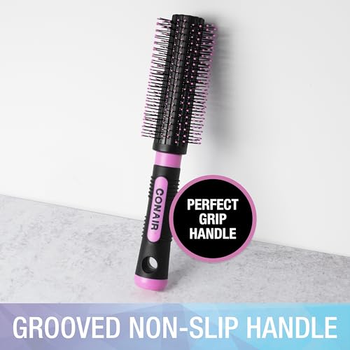 Conair brush with ball-tipped bristles that glide without snagging