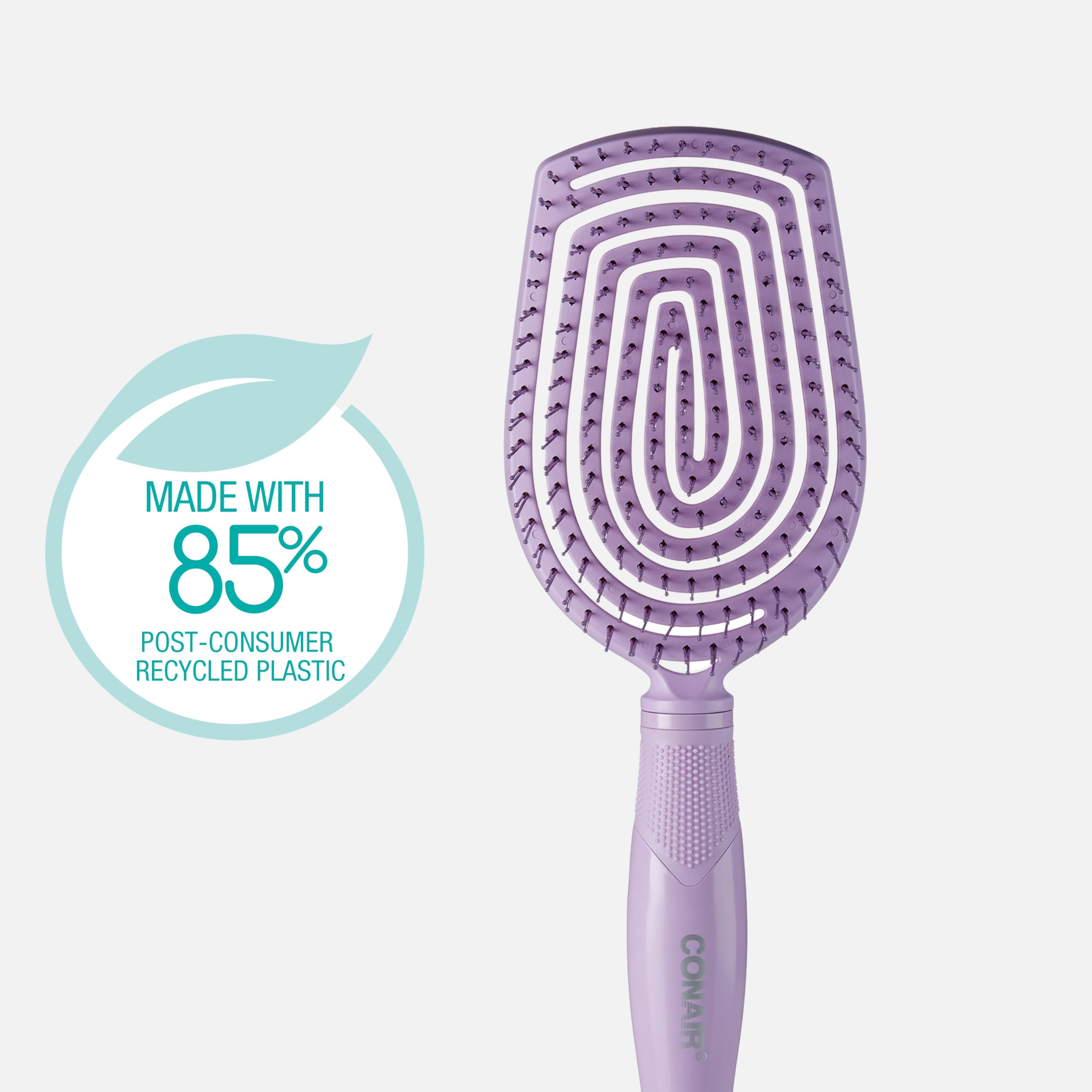 Conair Scalp Care Flexi Head curves to the scalp for a soothing massage