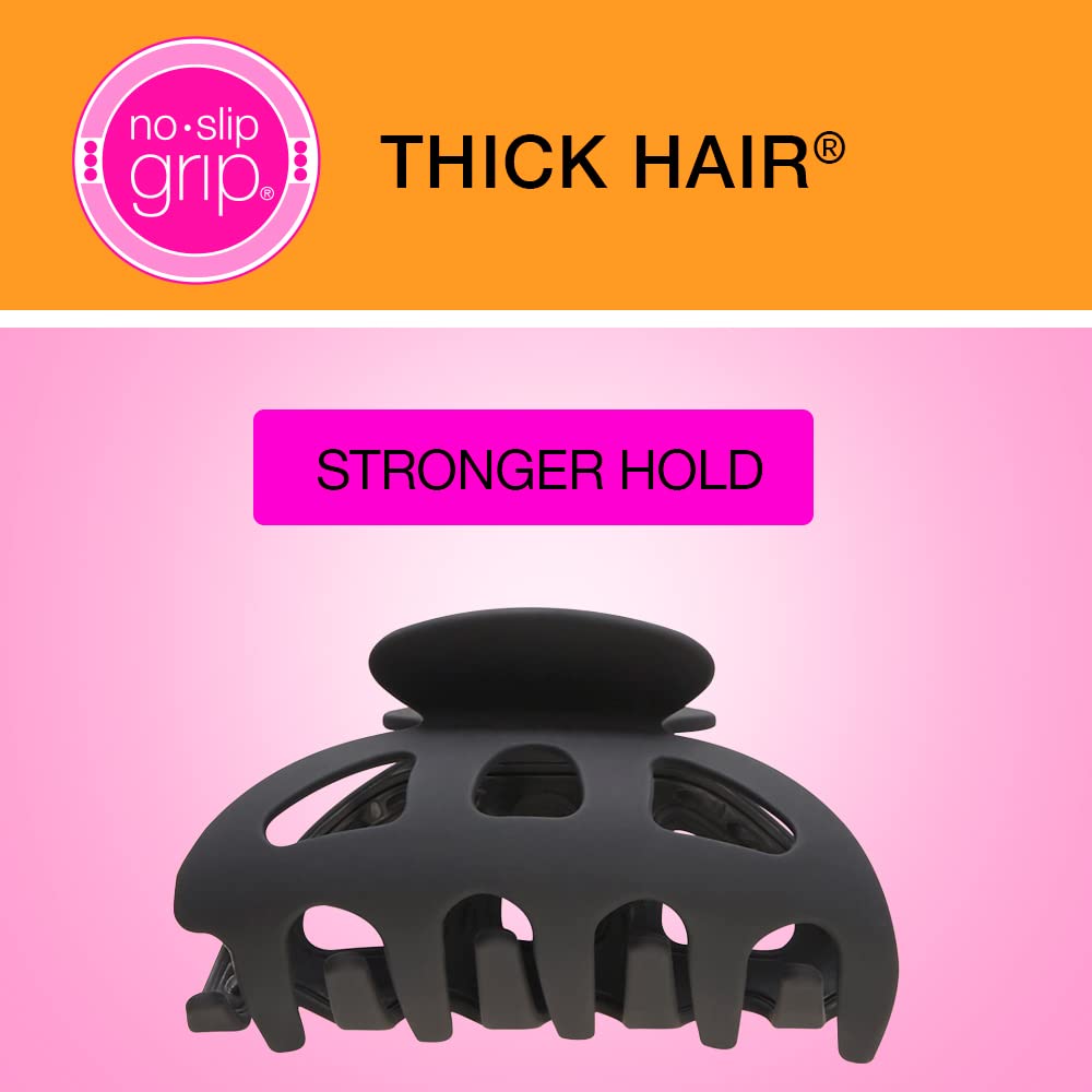 Conair scünci clip grande para cabello grueso, sujeción estable todo el día