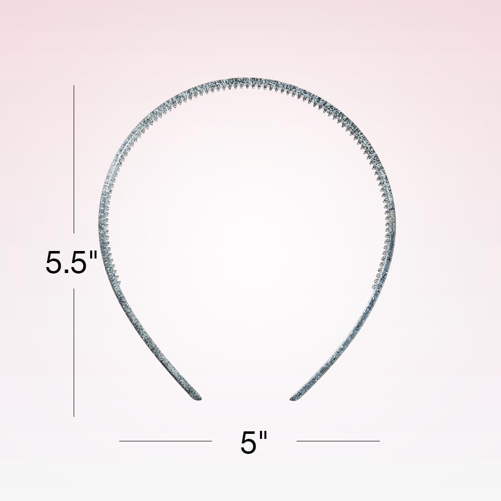 Conair Scunci Effortless Beauty Skinny headband four-piece set offers versatile color options.