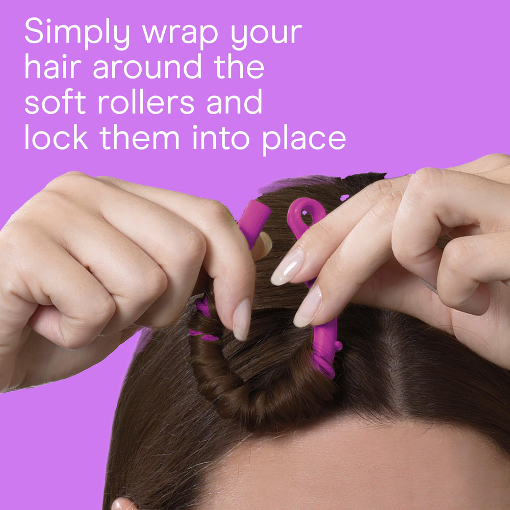 Conair silicone hot rollers leave hair with shine and manageability