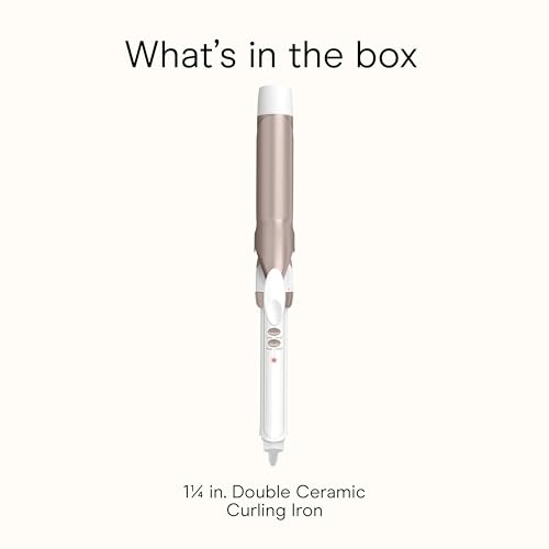 Ergonomic handle design enhances grip and control while curling
