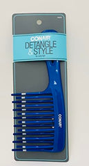 Conair pack of 3 detangling combs for routine styling sessions
