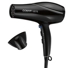 Conair Style and Shine hair dryer front view for sleek, salon-like styling.