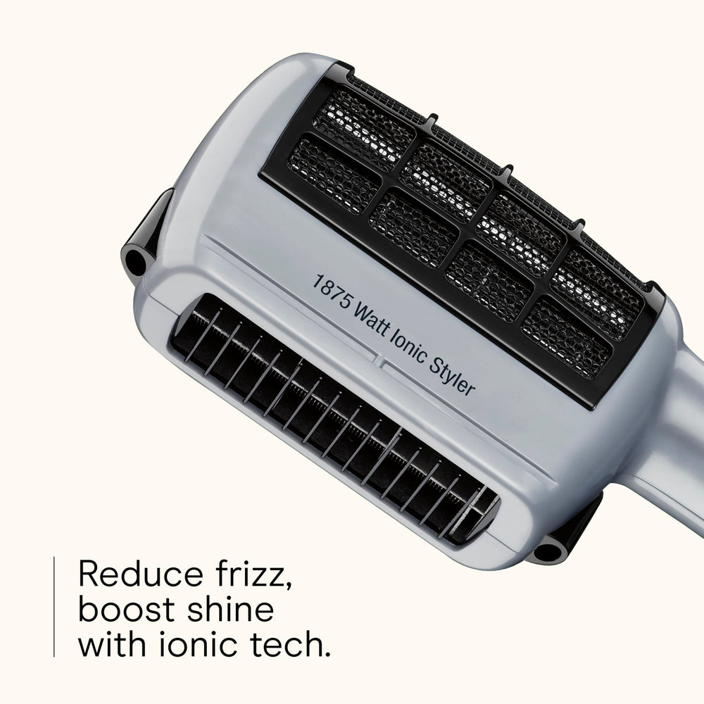 Conair styling comb attachment straightens and smooths for sleek results.