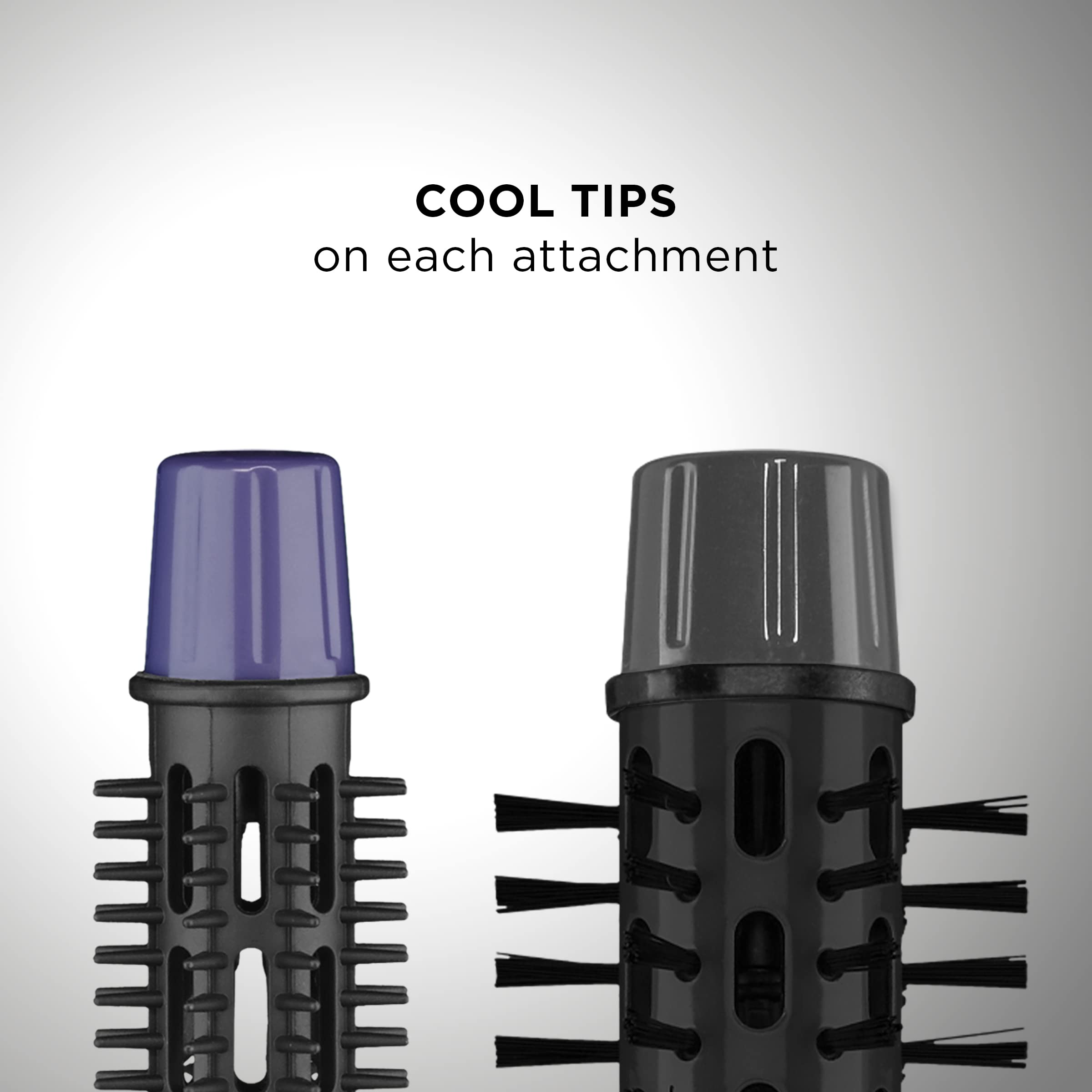 Tangle-free swivel cord reduces snagging while styling.