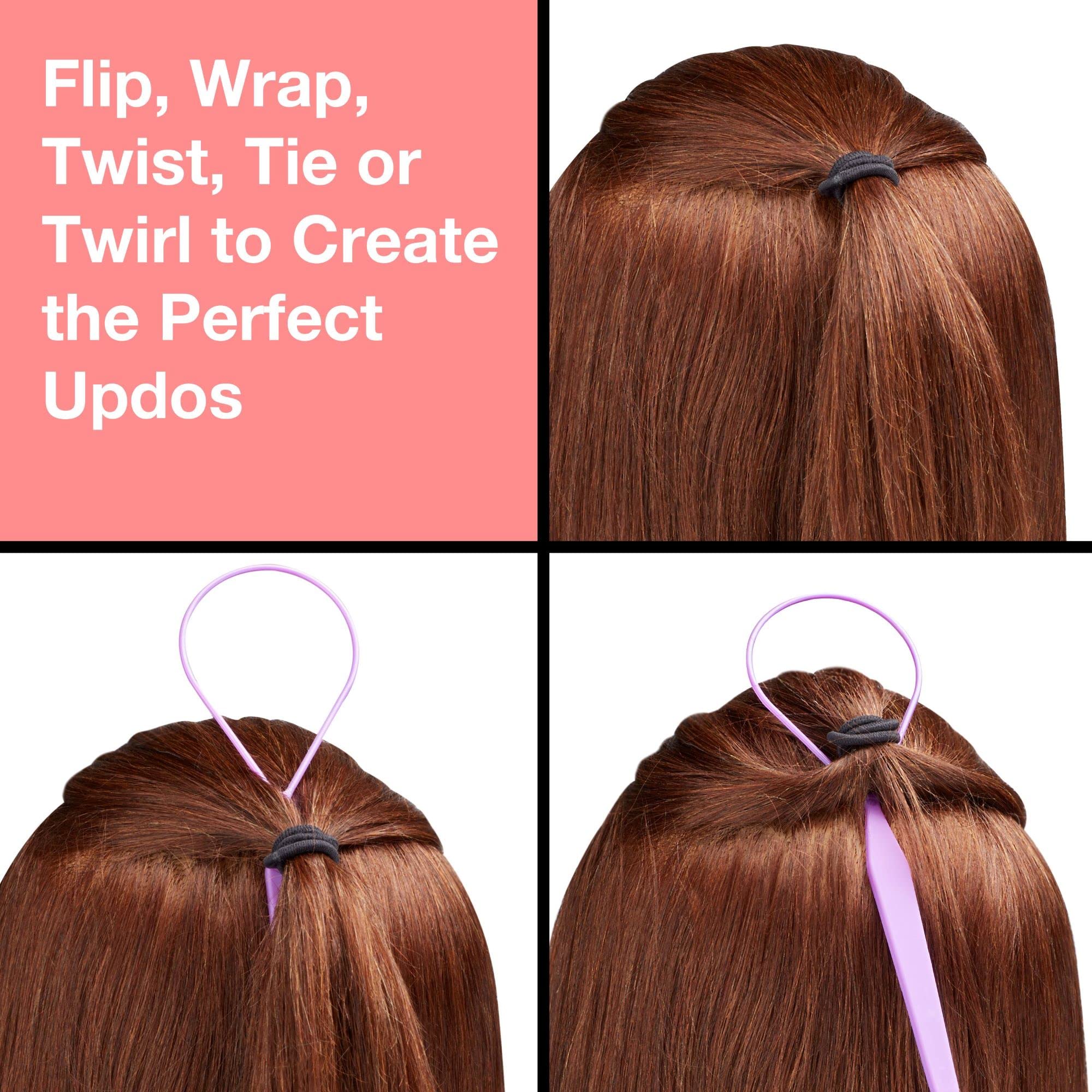 Conair Topsy Tail, demostración de coletas rápidas y simples