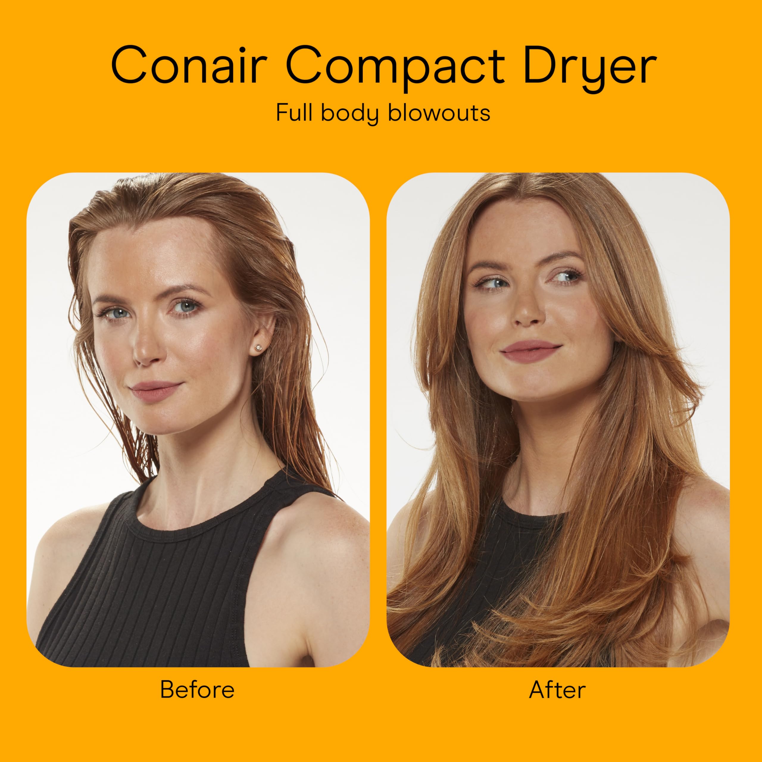 Conair travel hair dryer blue model in your bag-ready kit.