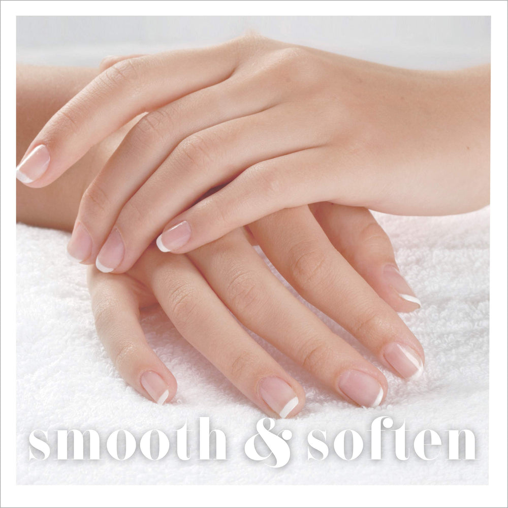 Compact pink True Glow paraffin spa setup on a bathroom counter.
