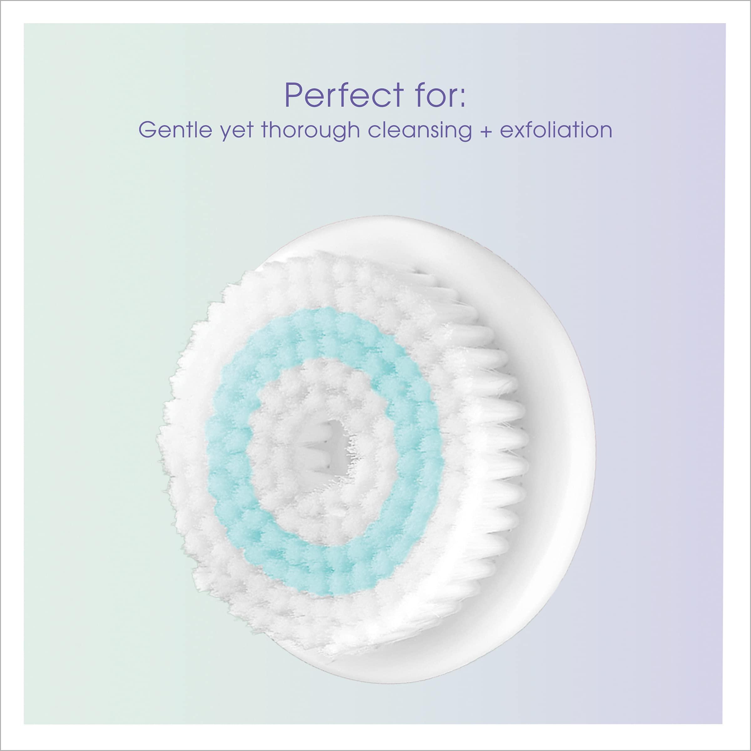 Conair True Glow replacement head for SFB cleanses pores gently and effectively.