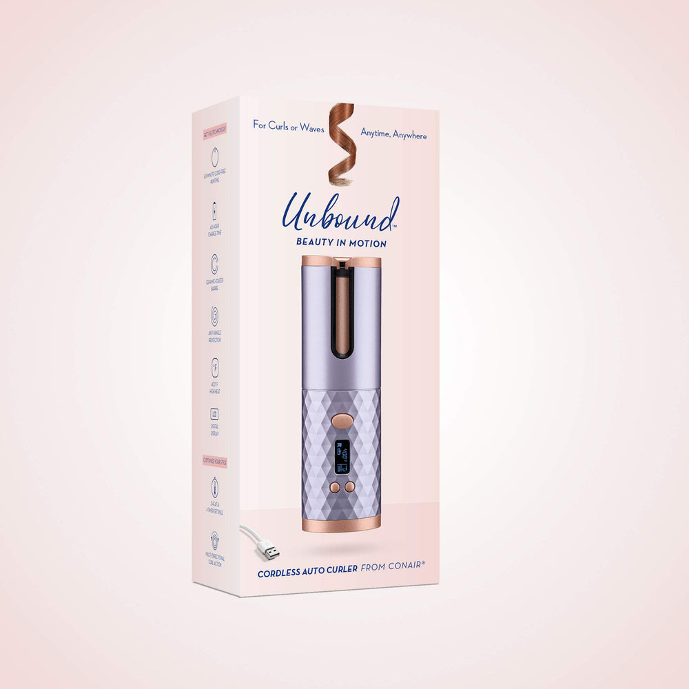 Ceramic curl chamber with anti-tangle protection for smoother frizz control