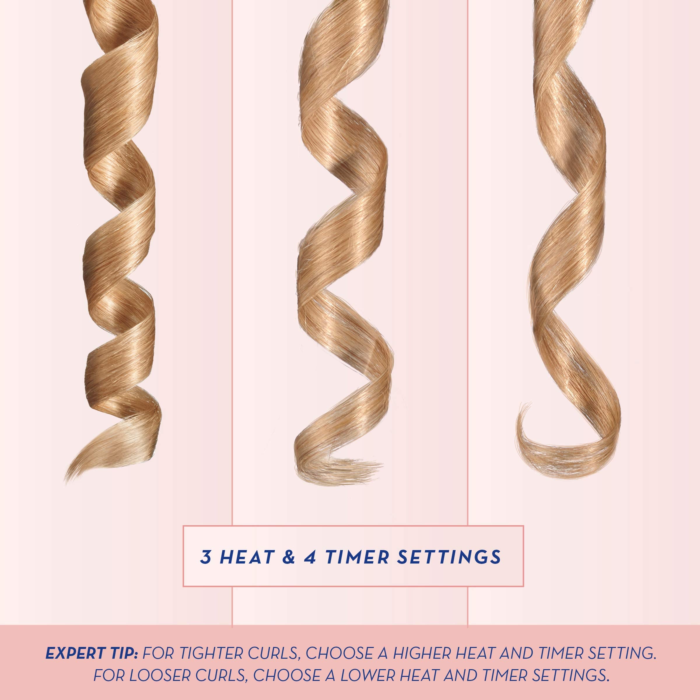 Travel-friendly design of the Conair Unbound curler fits in a handbag