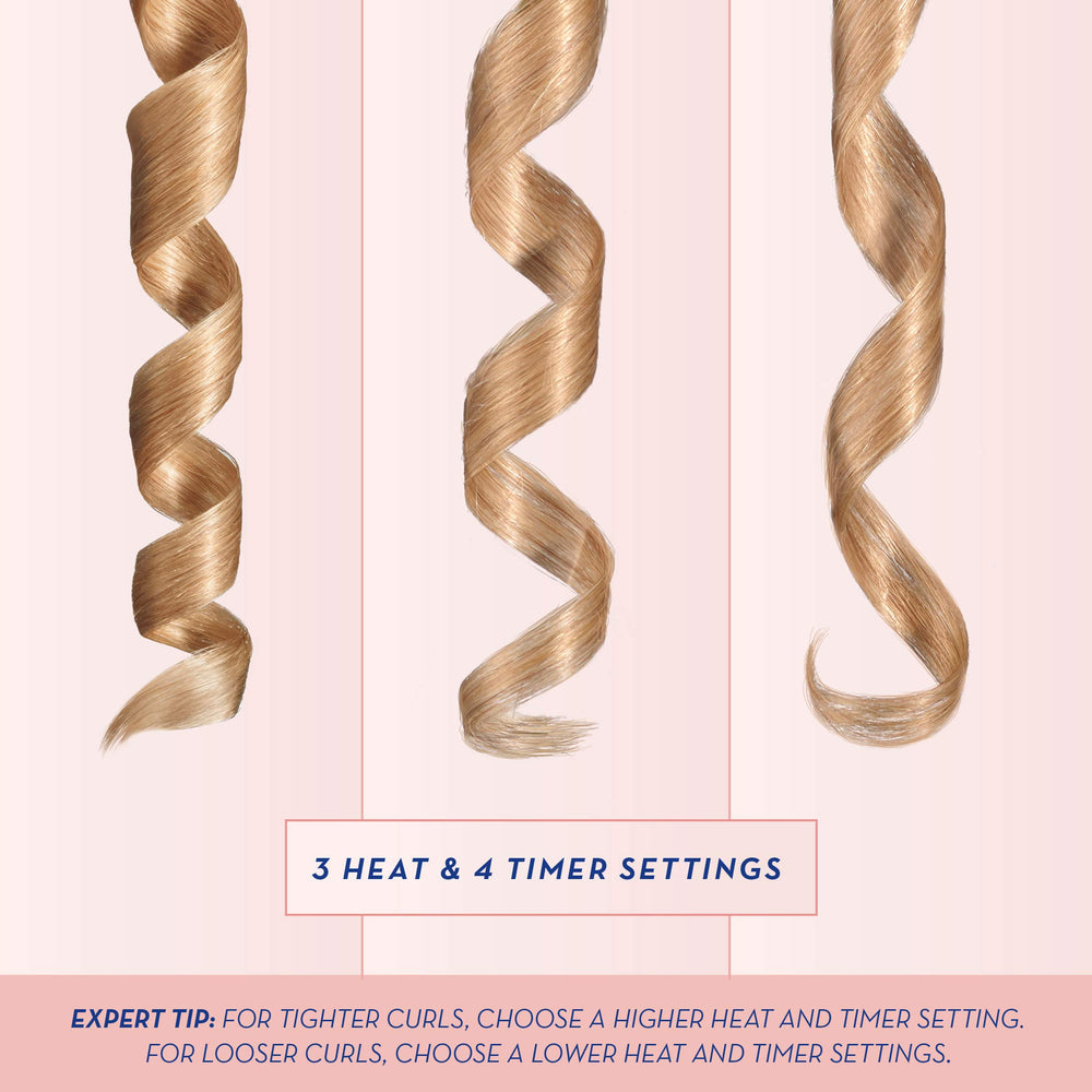 Travel-friendly design of the Conair Unbound curler fits in a handbag