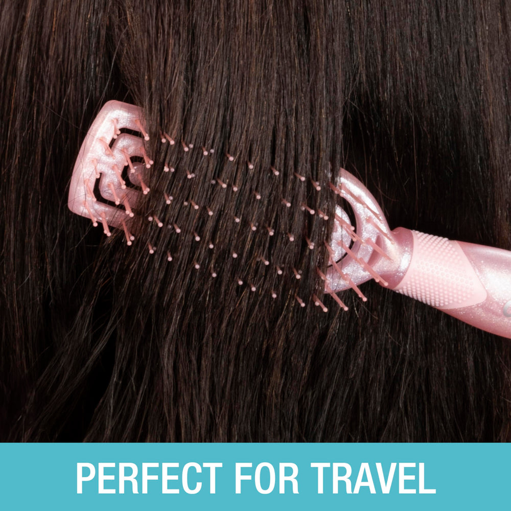 Conair brushes work on wet or dry hair detangling