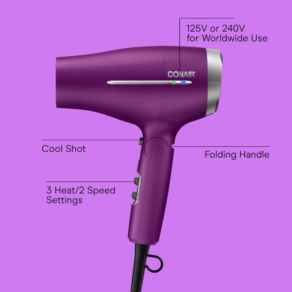 Conair concentrator attachment for precise styling and airflow.