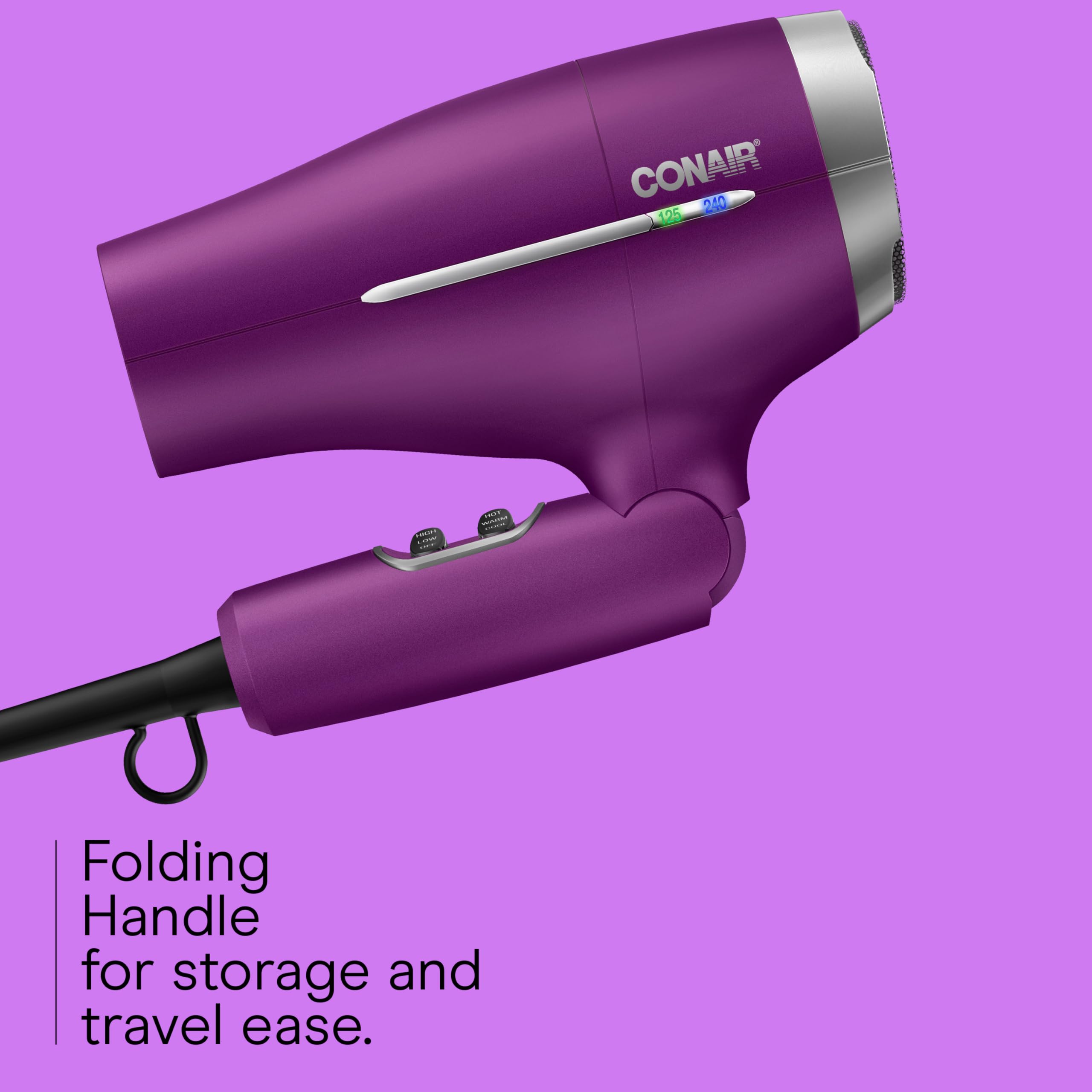 Conair diffuser attachment defines curls and enhances natural texture.