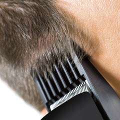 ConairMAN Simple Cut barber scissors for precise detailing.
