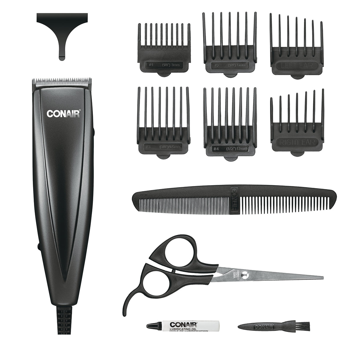 ConairMAN Simple Cut clipper for at-home haircuts with precision blades.