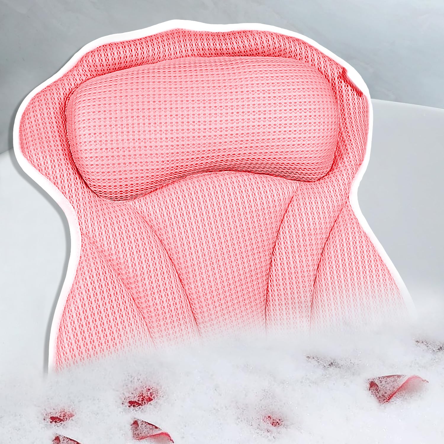 Almohada CONBELLA para cuello y espalda, soporte cómodo durante la relajación.