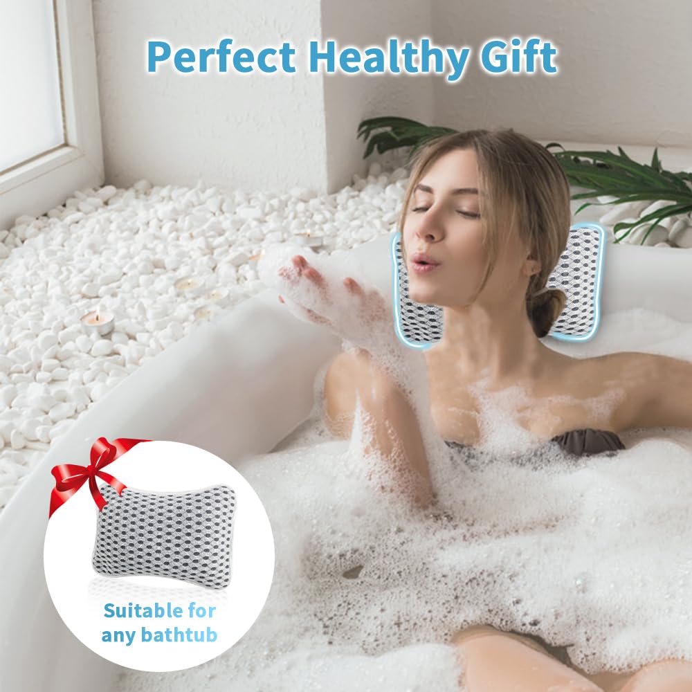 Conbella bath pillow makes a thoughtful gift for home spa.