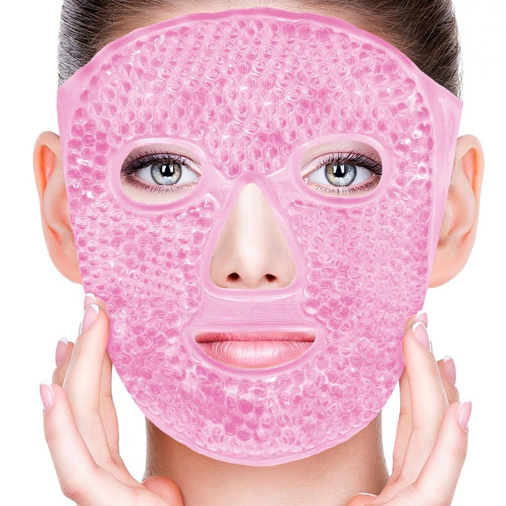 Conbella mascarilla fría para ojos, alivio suave del cansancio ocular.