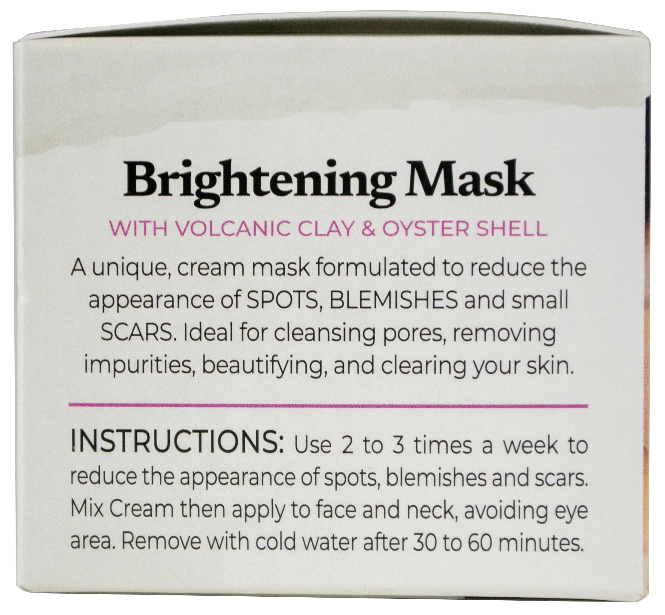 Concha Nacar Brightening Mask No.3 packaging on shelf communicates value and single-pack convenience.