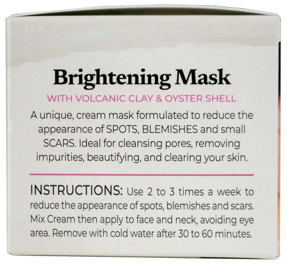 Concha Nacar Brightening Mask No.3 packaging on shelf communicates value and single-pack convenience.
