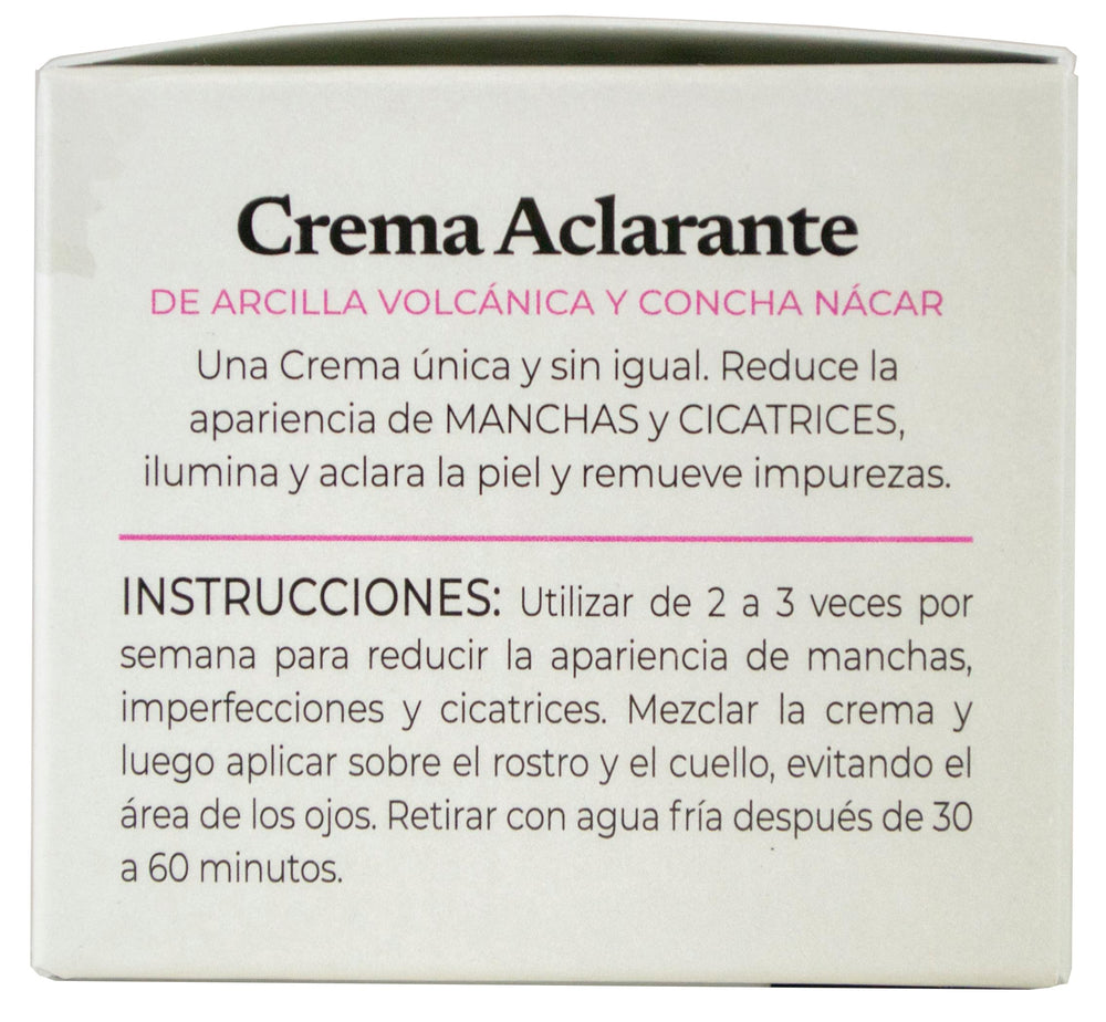 Concha Nacar Brightening Mask No.3 texture closeup showcases exfoliant action and silky finish.