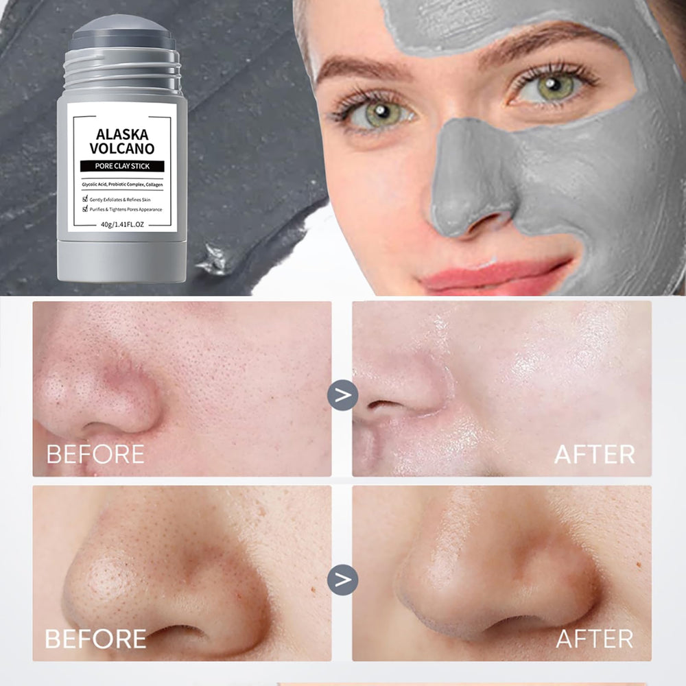 ConfidMiss strawberry clay stick purifies oil and balances skin surface.
