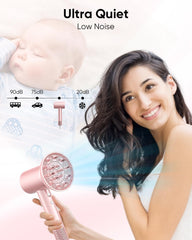 Confu hair dryer uses ionic technology to reduce static and boost shine