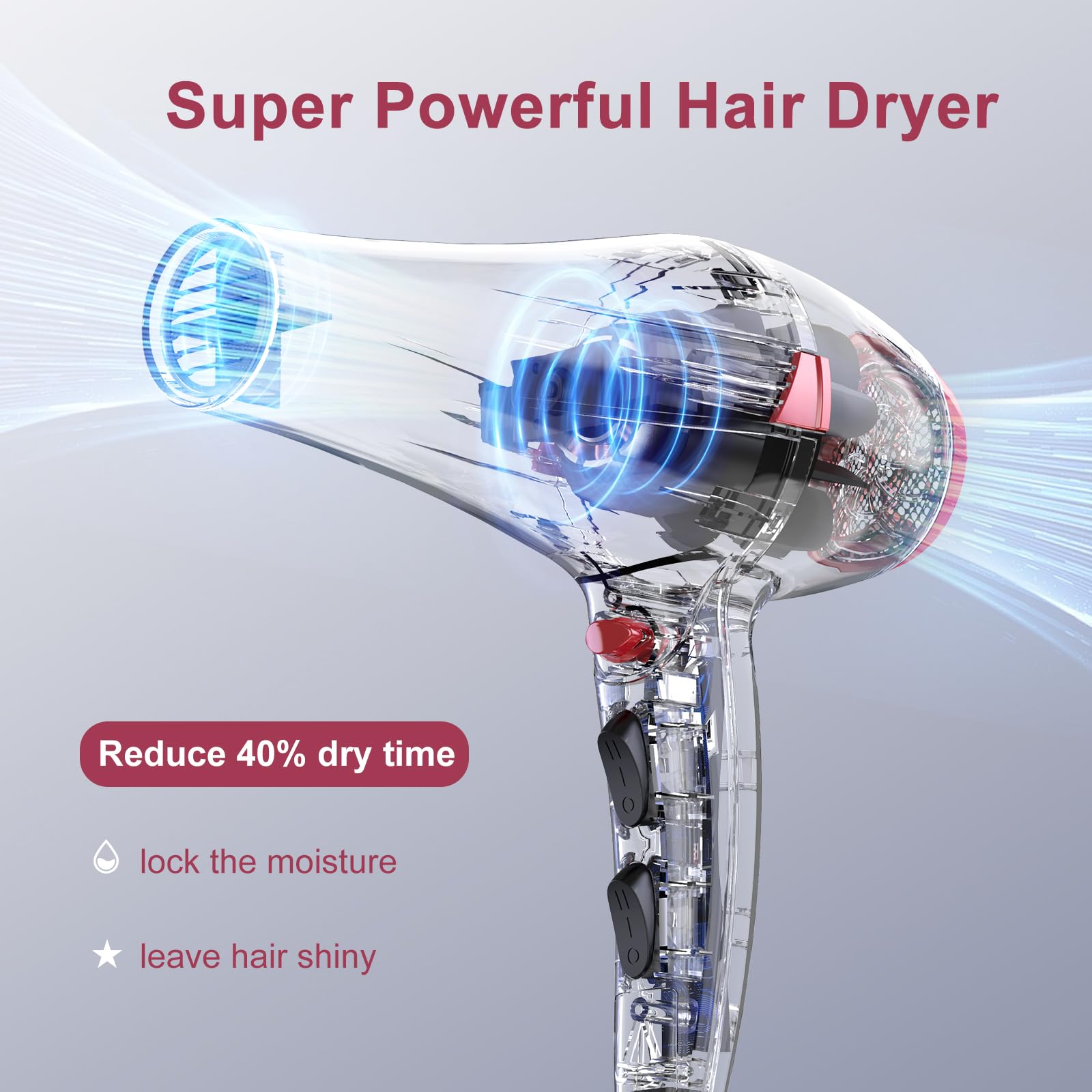 CONFU Hair Dryer Pro diffuser attachment for defined curls with gentle airflow