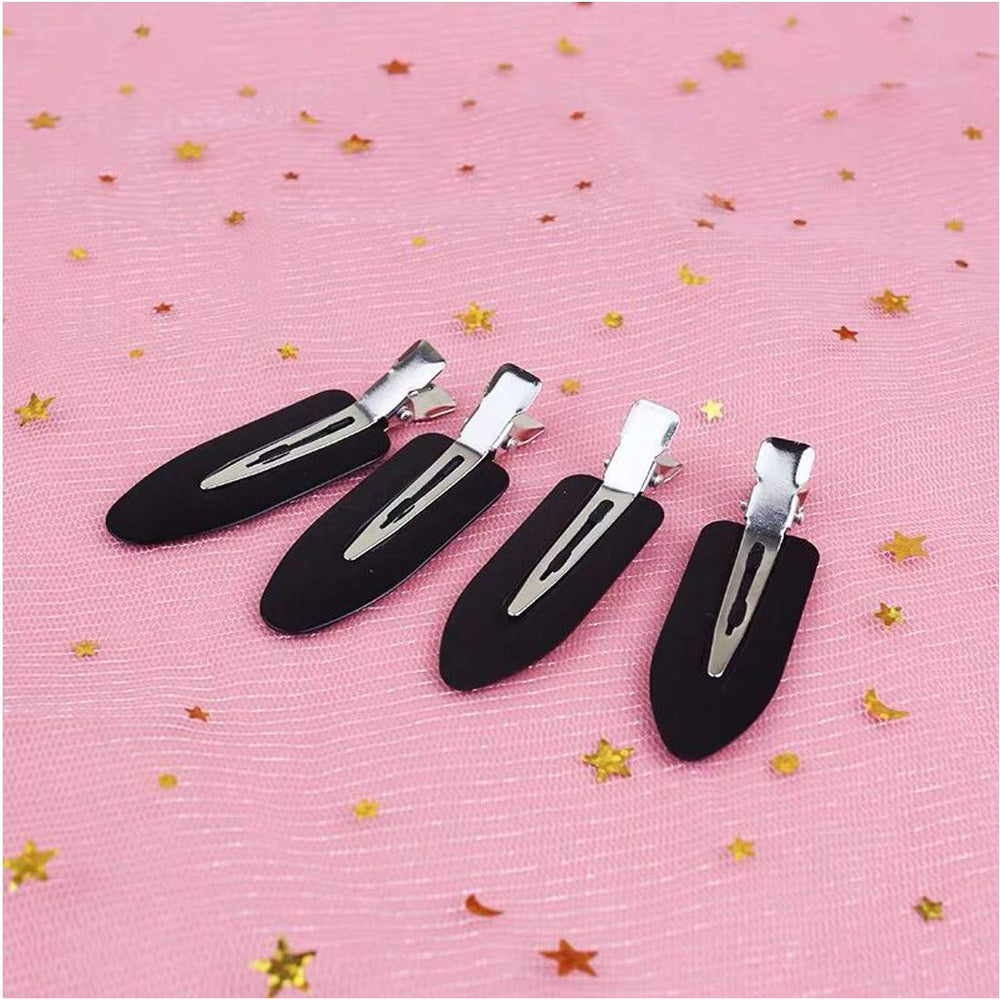Conpru clips pelo duradero aleación plateada y plástico de larga durabilidad.