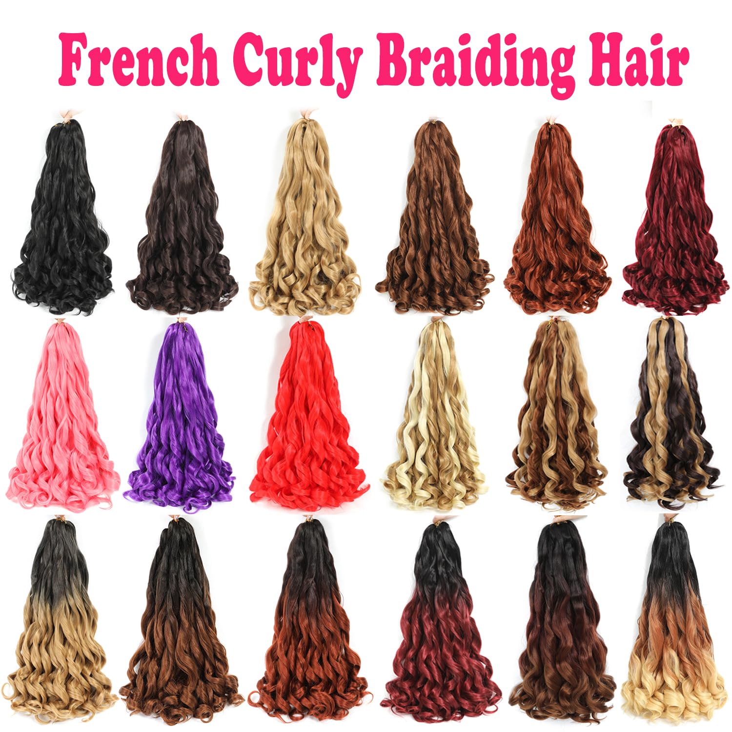 Conrora tangle-resistant, reusable braid hair suitable for multiple styles.