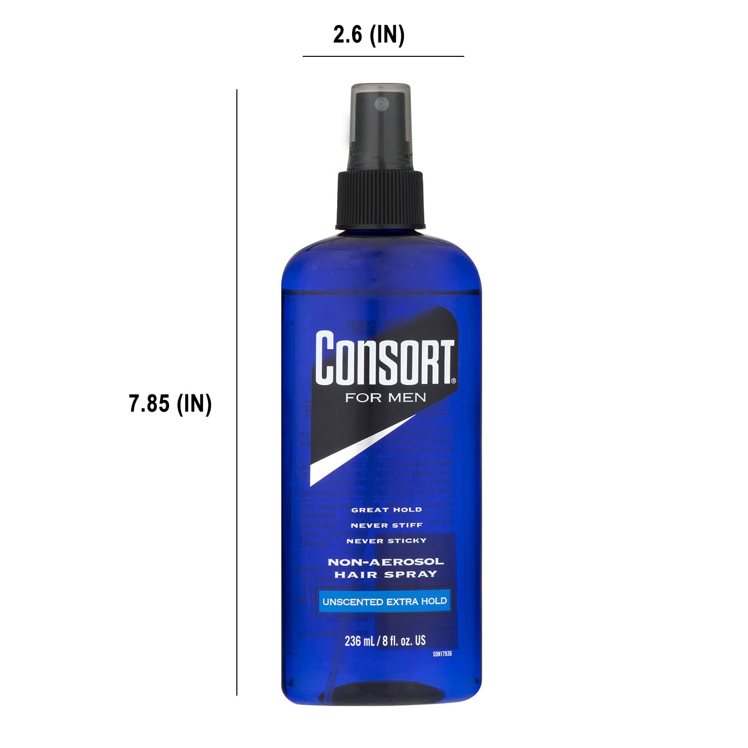 Consort Restablecer estilo con peine mojado para retoques rápidos.