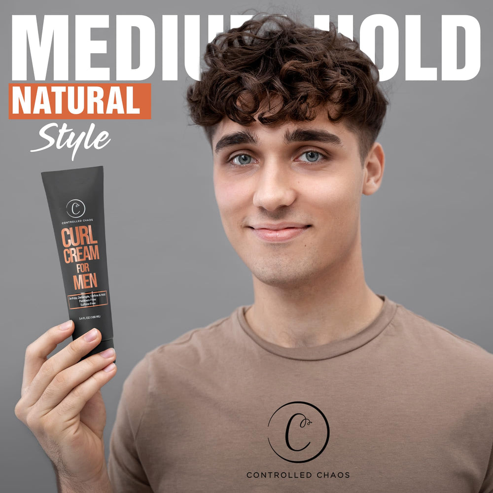 Controlled Chaos crema-definicion-rizos: ondas suaves y definidas para un aspecto natural.