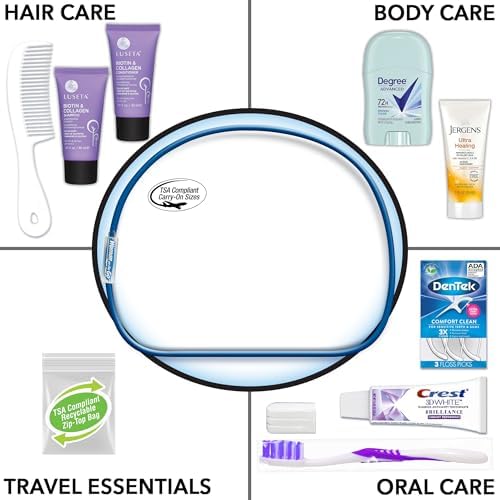 Convenience Kits International emergency travel toiletries set
