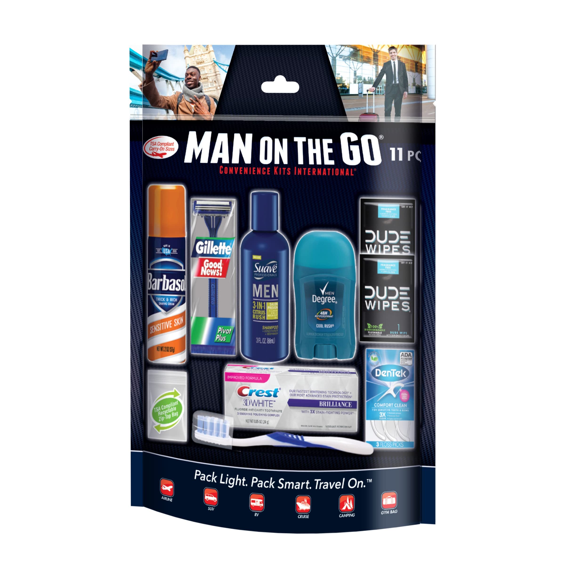 Convenience Kits International toothbrush for on-the-go dental care