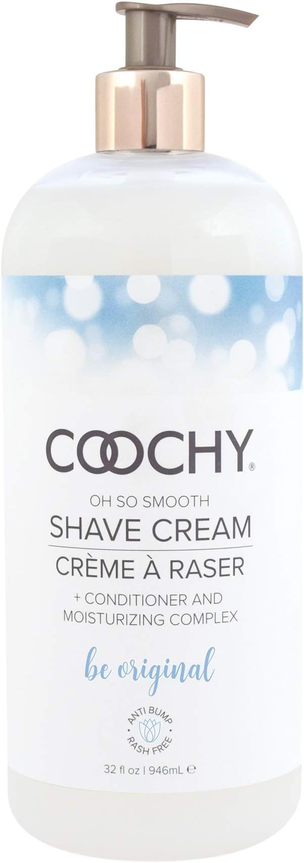 Coochy Intimate Shaving Cream bottle for smooth, irritation-free shaving.