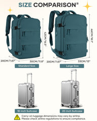 Coofay airline-approved backpack designed to pass security quickly