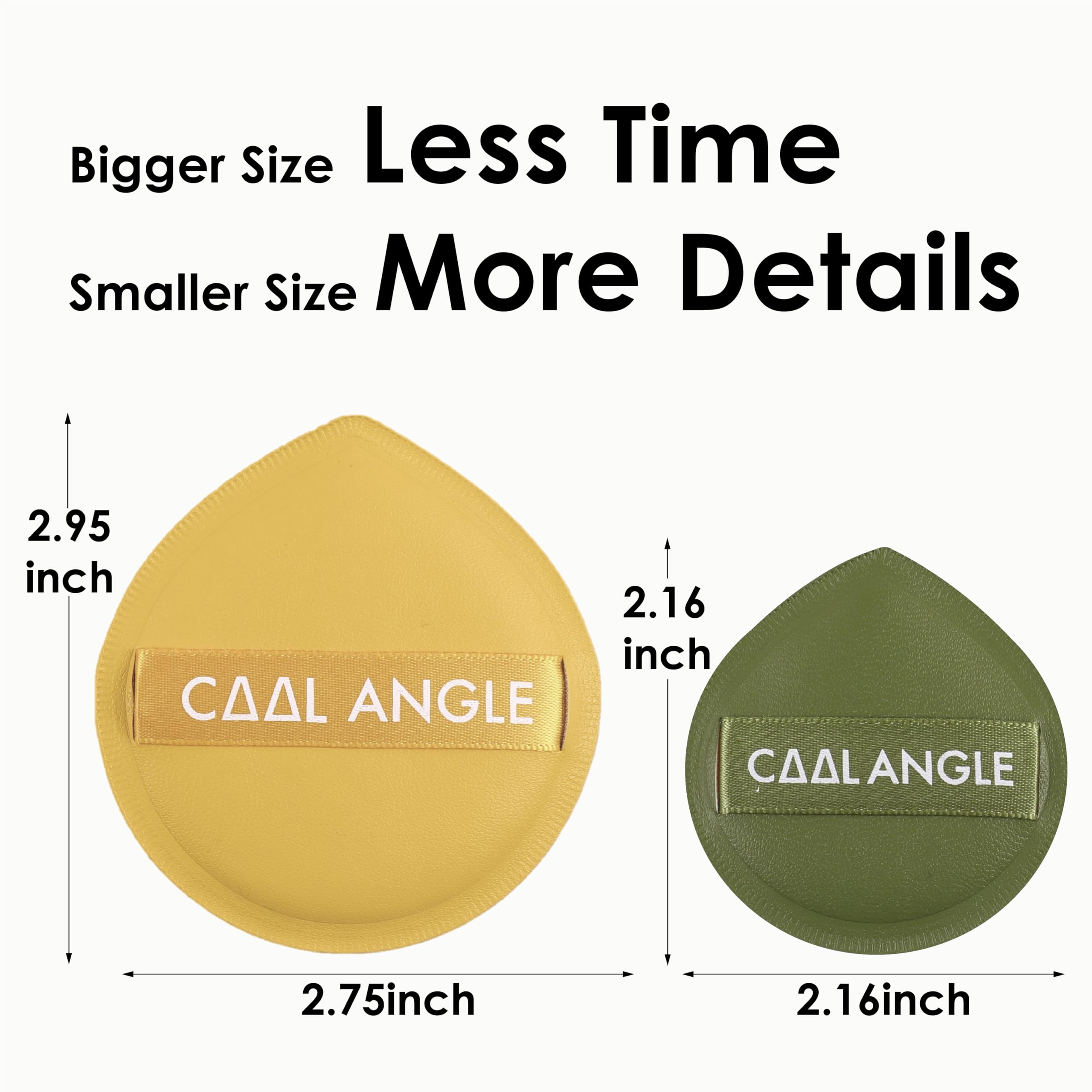 Cool-Angle makeup sponge for hygienic, reusable use with easy cleaning and elasticity.