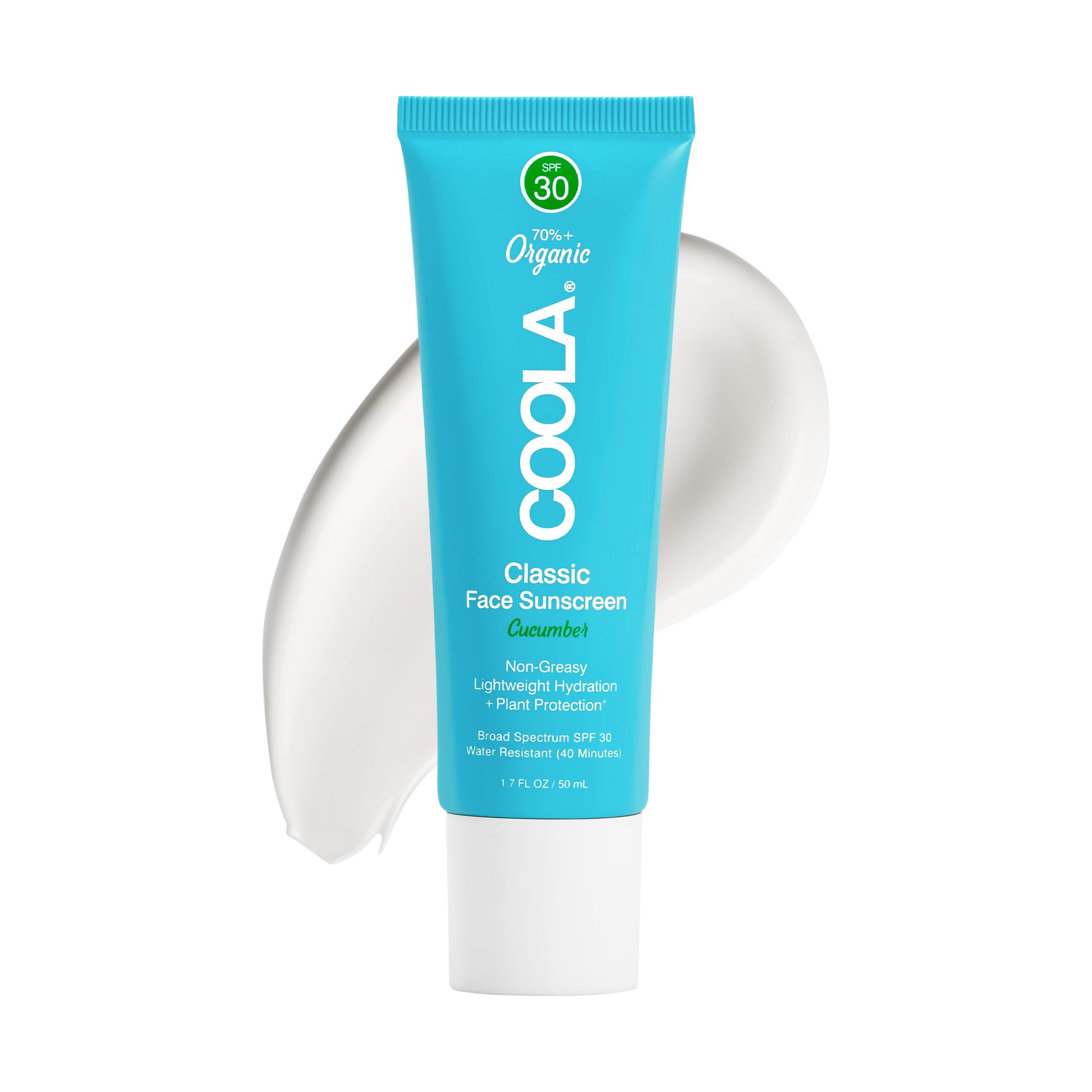 COOLA SPF 30 face sunscreen bottle for daily protection