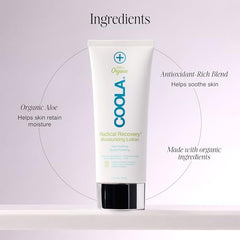 COOLA lavender oil element highlighting calming scent and skin-refreshing benefits.